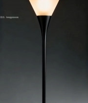  简约现代落地灯点亮画面2303#竖屏 	 