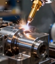  机械臂焊接金属零件6237#竖屏 	 