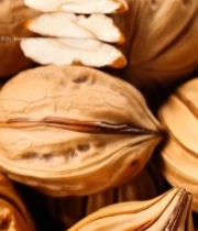  核桃及核桃仁特写素材2934#竖屏 	 