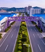  工业区道路及天桥俯瞰景象1956#竖屏 	 