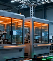  工厂内自动化工业设备2575#竖屏 	 