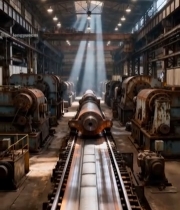  工厂内部工业机械场景(1)5560#竖屏 	 