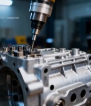  工厂机械臂加工金属部件2020#竖屏 	 