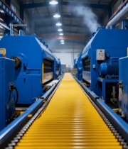  工厂车间工业机器生产线1547#竖屏 	 