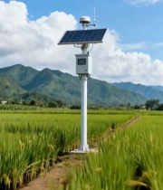  稻田中太阳能监测设备4986#竖屏 	 