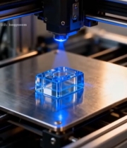  打印机打印透明物件7776#竖屏 	 