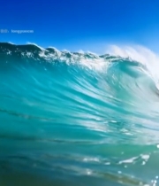  大海翻涌的波浪1876#竖屏 	 