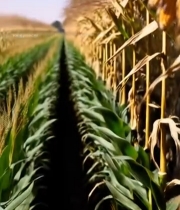  成熟玉米特写(1)1521#竖屏 	 