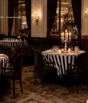  餐厅餐桌烛光装饰场景1227#竖屏 	 